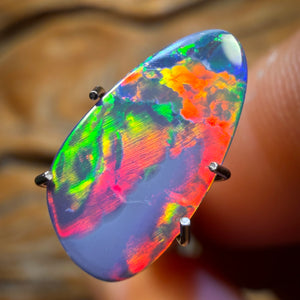 2.2cts - Wow As Good as Red Gets Top Australian Boulder Opal Doublet