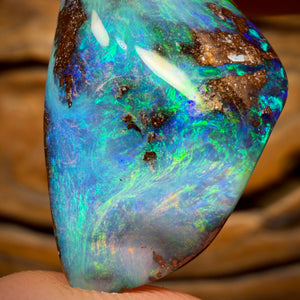 34,2 cts - Opale de gisement boulder du Queensland