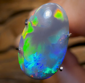1.35cts - WOW WONT LAST “Twister” GEM Dark Opal from Lightning Ridge. Metallic Colour - Opal Whisperers
