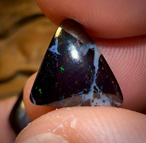 46.7cts - 5x Tribal Koroit Nut Opals BLACK IRONSTONE. Australian Opal Parcel - Opal Whisperers