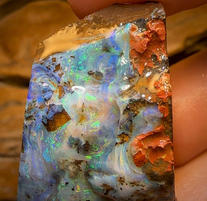 126cts - Queensland Boulder Seam Opal Rough Piece