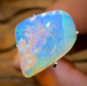 2.9cts - RARE Yowah Nut Crystal Opal - Opal Whisperers