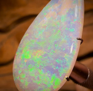 10.8cts - Large GEM Lightning Ridge Crystal Opal Heritage Collection