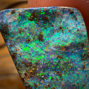 Banger Card! 21.1cts - Top Reef Pattern Queensland Boulder Seam Opal