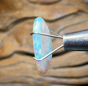 3cts - Australian Semi Black Opal from Lightning Ridge - Opal Whisperers