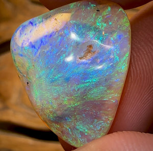 16.1cts - “Celebrity Stone” RARE GEM Yowah Nut Pure Crystal Opal. Featured on “Outback Opal Hunters”!