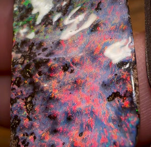 “Cherry Cola Couple” 42Ct Beautiful Boulder Opal Set - Opal Whisperers