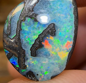 5.7cts - Solid Queensland Boulder Australian Opal - Opal Whisperers