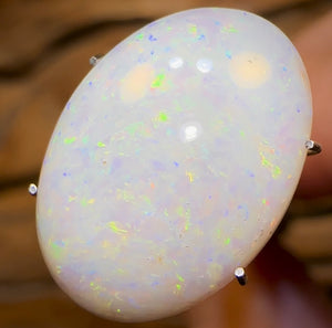 7.5cts - Cooper Pedy White Opal. Australian Opal - Opal Whisperers