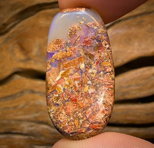 30.4cts - Solid Australian Boulder Pipe Opal