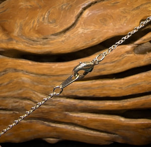 Display Chain w/ Rhodium Plating - Fine Belcher Style