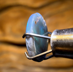 Auction Fall-Through = Your Gain! 🔥 Now More Than 50% Off RRP 🚨 0.85cts - Lightning Ridge Black Opal Picture Stone