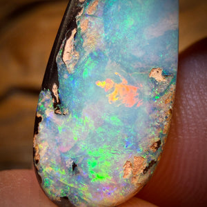 14.5cts - Yowah Nut Crystal Centre Opal. Australian Boulder Opal