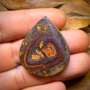 WILDCARD! 51.1cts - Tribal Yowah Nut Opal. Australian Opal