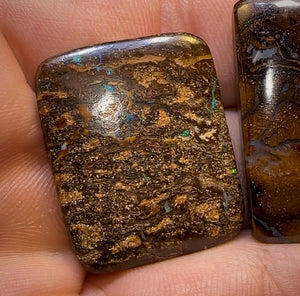 đ 92.4cts - 3x Loose Queensland Boulder Opals. Parcel