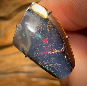 12.2cts - Super Rare Yowah Nut Black Crystal Centre Opal