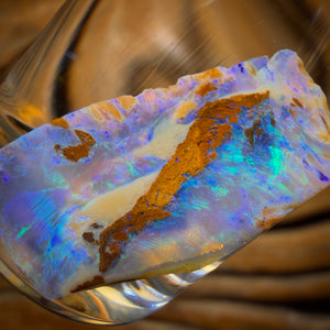 12.5cts - Vial of Rare Yowah Wood Fossil Crystal Opal Rough