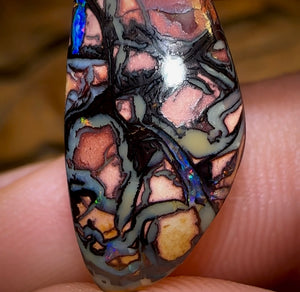 13.3cts - Tribal Koroit Nut Opal. Queensland Boulder Opal “Art of Opal” Quality - Opal Whisperers
