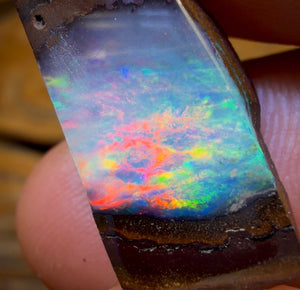23.3cts - BANGER Yowah Nut Crystal Centre Opal. Polished Specimen