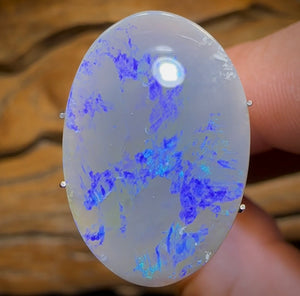 5.6cts - Lightning Ridge Dark Opal - Opal Whisperers