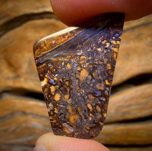 14.3cts - Tan Tribal Australian Boulder Opal from Yowah