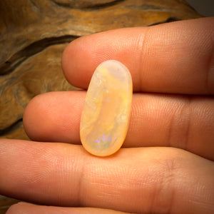 18.9cts - Solid Australian Boulder Pipe Crystal Opal