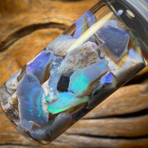 54cts - Lightning Ridge Opal Vial
