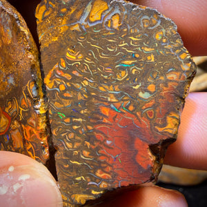 364.7cts - 3x Yowah Nuss Tribal Opal Rohparcel. Australischer Boulder Opal
