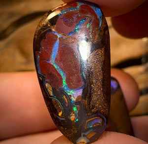 24.2cts - Tribal Queensland Boulder Opal Pair