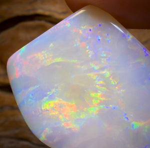 44.8cts - Large Top Olympic, South Australian White Opal