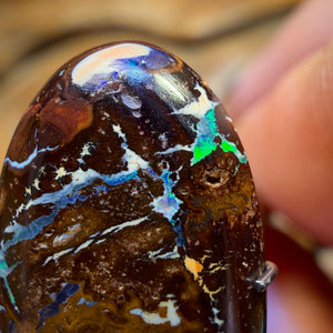 8.7cts - Tribal Yowah Nut Opal. Australian Opal