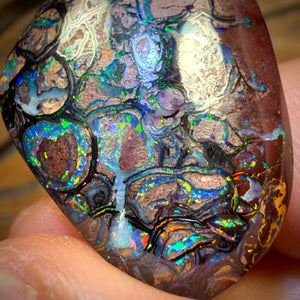 Banger Card! 55.9cts - TOP Tribal Australian Boulder Opal from Yowah