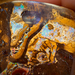 678.5cts - Large Tribal Australian Boulder Opal Polished Specimen