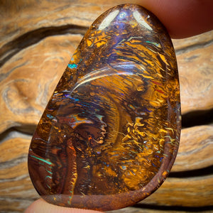 97.3cts - Tribal Queensland Boulder Opal. Australian Opal