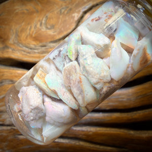 97.8cts - Vial of South Australian Rough Opal