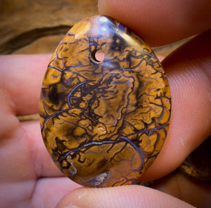 116.1cts - 3x Drilled Queensland Boulder Opals. Wholesale Parcel