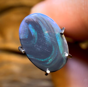 Auction Fall-Through = Your Gain! 🔥 Now More Than 50% Off RRP 🚨 0.85cts - Lightning Ridge Black Opal Picture Stone