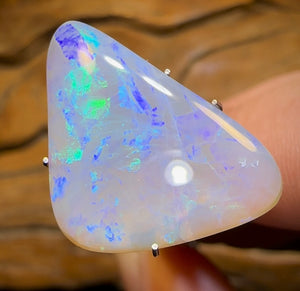 7.2cts - Lightning Ridge Dark Opal - Opal Whisperers