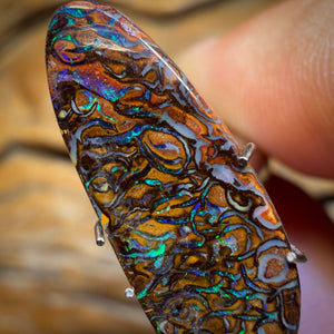 TGIF 4.1cts - Yowah Nut Tribal Opal. Australian Boulder Opal