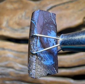 11,1 carats - Opale Boulder tribale du Queensland de Koroit