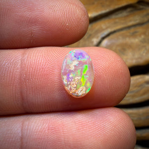 🔨 AUCTION 🔨 1.2cts - “Aqua” Solid Australian Boulder Pipe Crystal Opal