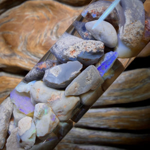 137.3cts - Lightning Ridge Opal Vial