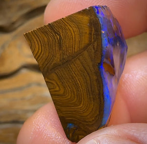 Auction Fall-Through = Your Gain! 🔥 Now More Than 50% Off RRP 🚨 55.1cts - Queensland Boulder Seam Opal Rub