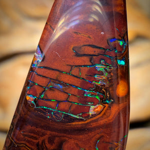 19.2cts - Tribal Yowah Nut Opal. Australian Opal