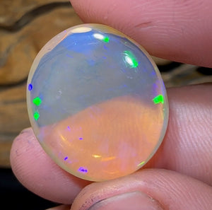 21.2cts - Lightning Ridge pure Crystal Quality Opal - Opal Whisperers