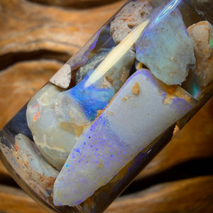 Wildcard! 63.6cts - Lightning Ridge Opal Vial