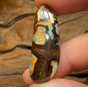 35.8cts - Yowah Boulder Australian Opal - Opal Whisperers