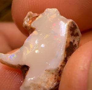 76.3cts - 11x South Australian Rare Mintabie Opal Rough Parcel