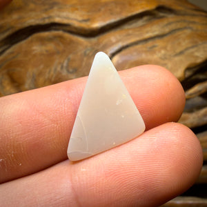 Wild Card! 6.1cts - Big and Cheap! South Australian White Opal from Coober Pedy Inclusions