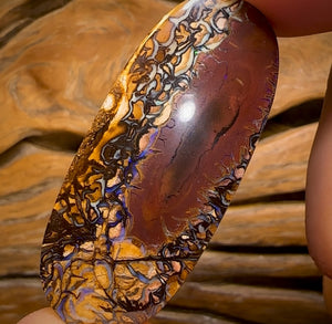 57.7cts - Artistic Tribal Yowah Nut Opal. Australian Opal